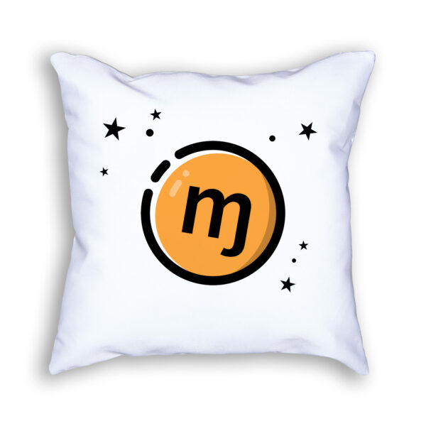 Monero Symbol Decorative Throw Pillow